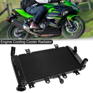 หม้อน้ําระบายความร้อนเครื่องยนต์ อลูมิเนียม สําหรับ Kawasaki Ninja 400 2018-2021