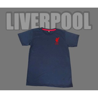 เสื้อยืดสุดเท่สกรีนโลโก้LiverPool ผ้าคอตตอนเกรดคุณภาพ ไม่บาง ไม่หด คอกลม แขนสั้น ซับเหงื่อได้ดี