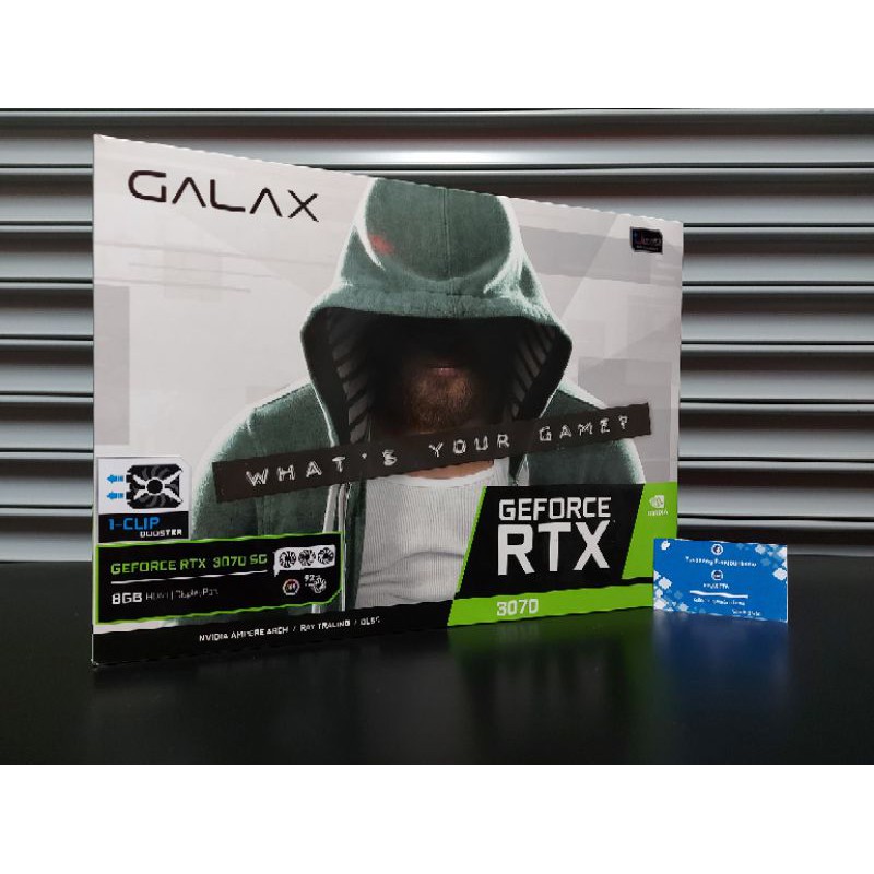 การ์ดจอ GALAX RTX 3070 SG (1-CLICK OC) 8GB GDDR6 #มือสอง