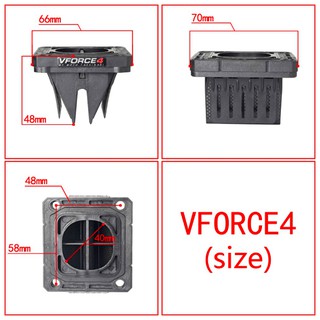 รถจักรยานยนต์ไอดีคาร์บอนไฟเบอร์ vforce 4 กกวาล์วสำหรับ Yamaha Banshee 350 350cc yzf rz rzz 350 dt175 rx135 yzf350