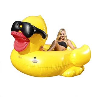 แพยาง เป็ดเหลือง ใส่แว่น Yellow Duck Big Size ขนาด 190 cm