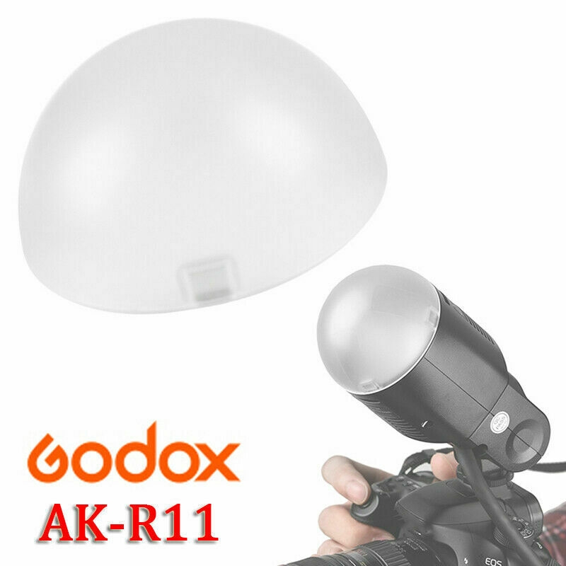 Godox AKR11 Bounce Card Dome Diffuser for Godox H200R Round Flash Head