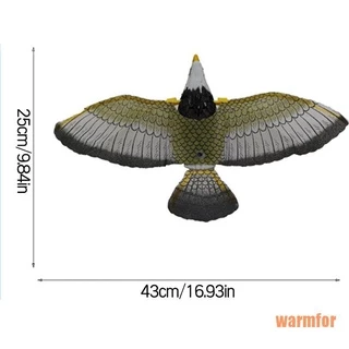 Warmfor เครื่องไล่นกอินทรีย์เรืองแสง พร้อมเสียงเพลง สําหรับบิน
