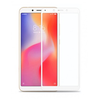 ฟิล์มกระจก นิรภัย เต็มจอ กาวเต็มแผ่น เสี่ยวมี่ เรดมี่ 6 Full Glue Tempered Glass Screen For Xioami Redmi 6 (5.45")