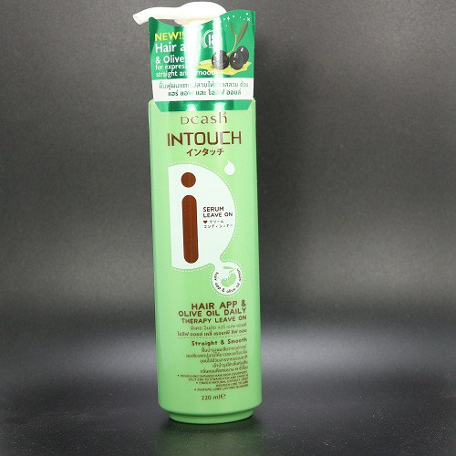 Dcash intouch hair app&olive oil dail y therapy leave on