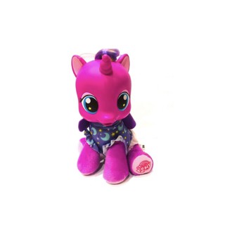 MY LITTLE PONY SO SOFT NEWBORN PURPLE PRINCESS SKYLA PLUSH PONY TALKING #โพนี่