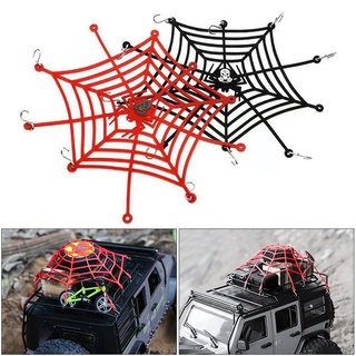 หลังคารถยืดหยุ่นใยแมงมุมสไตล์กระเป๋าตาข่ายสําหรับ 1/10 D90 SCX10 TRX-4 TRX4 RC รถเปลี่ยนอุปกรณ์เสริม