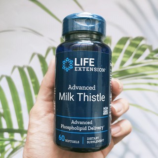 มิลค์ ทิสเซิล Advanced Milk Thistle 60 Softgels (Life Extension®) Siliphos® ช่วยฟื้นฟูตับ