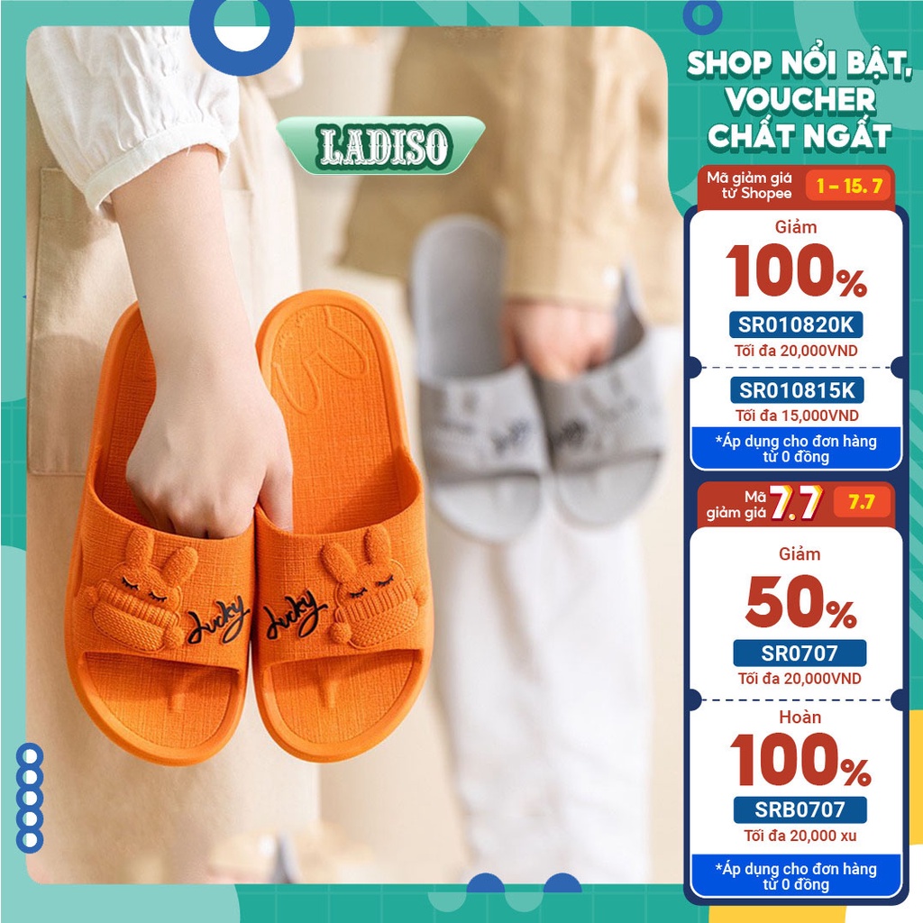 รองเท้าแตะในร่มและกลางแจ้งของผู้หญิงสวยมากทําจากวัสดุยางคุณภาพสูงนุ่มพิเศษ LADISO TT365