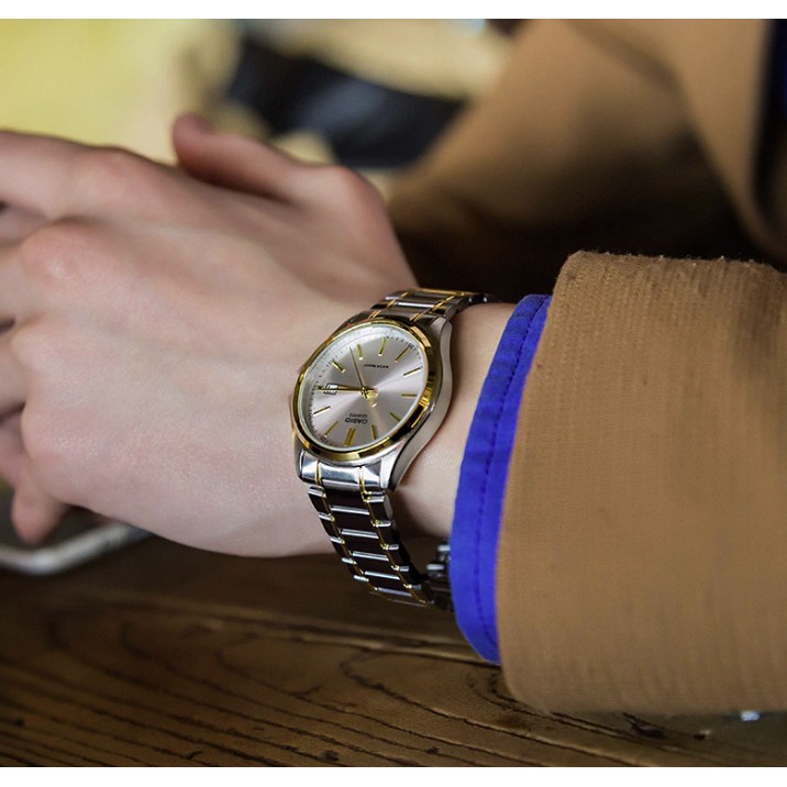 แท้ 100%  Casio Man/Lady นาฬิกาคู่ LTP-1183 MTP-1183 MTP-1239D MTP-1239 MTP-1183A (กล่องดำ) ดูดีประกันศูนย์​ 1 ปี