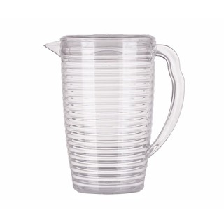 สุดพิเศษ!! เหยือกน้ำพลาสติก เหยือกน้ำมีลอน PIONEER 1.94 ลิตร เหยือกน้ำดื่ม PITCHER PIONEER 1.94L PLASTIC CLEAR ที่ใส่อาห