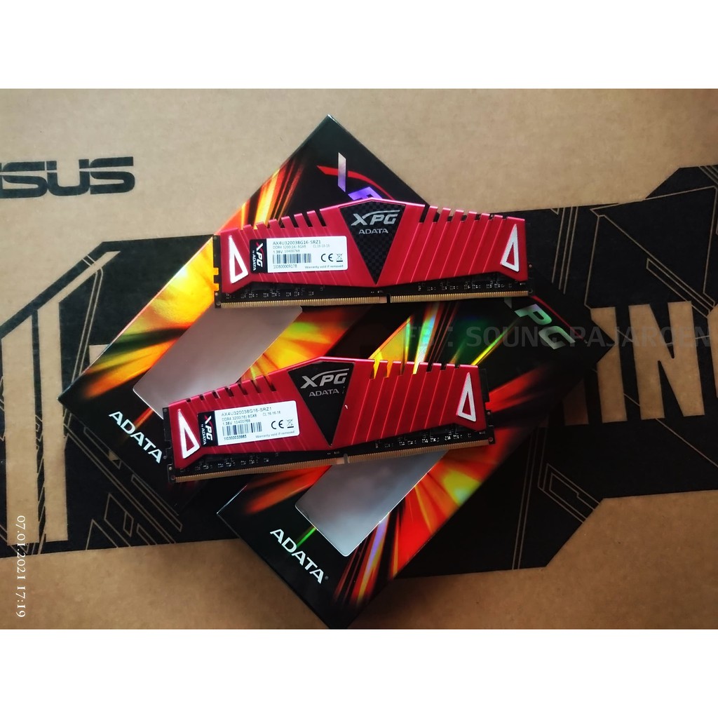 RAM DDR4 16GB (8x2) BUS 3200 CL16 มือ 2 สภาพดี