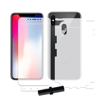 🌈 2 แถม 1 🌈 ฟิล์มกันรอยรอบตัวเครื่องใส ฟิล์มใส ฟิล์มกันรอยหลัง compatible for iphone16Pro Max 16Plus15 Pro Max 14 Pro Max 13 13PRO 13PROMA 12 11 X Xs XR Xsmax 7 8 Plus
