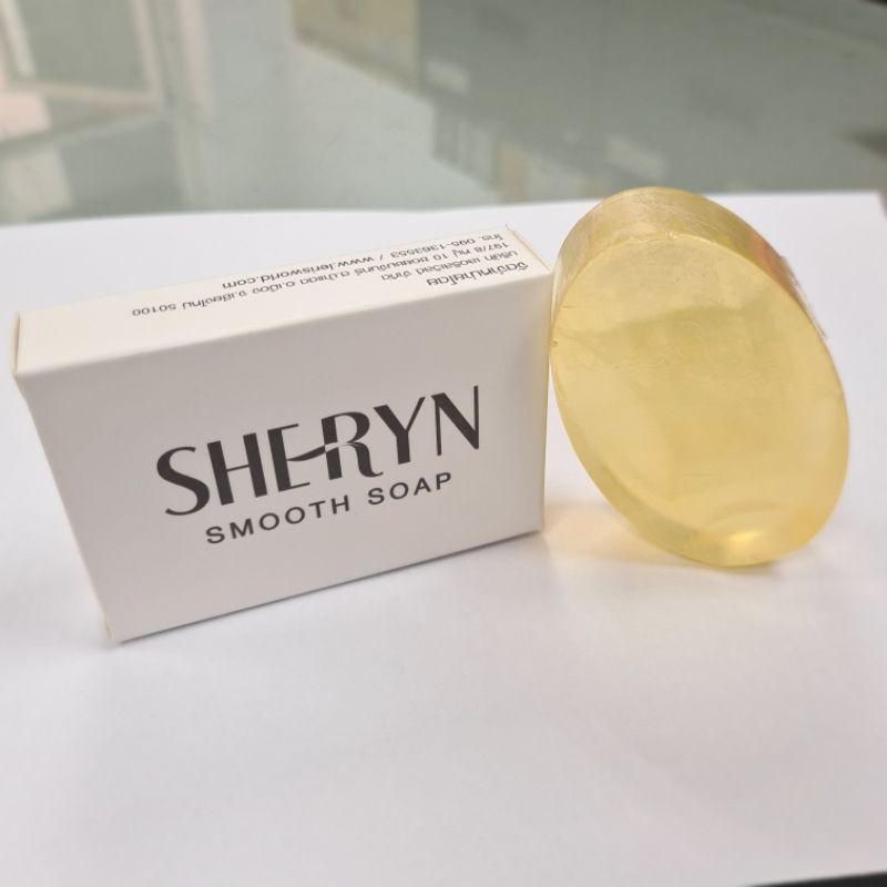 SHERYN Smooth Soap สบู่น้ำนมข้าว + น้ำมันมะพร้าว สบู่เชอรีน