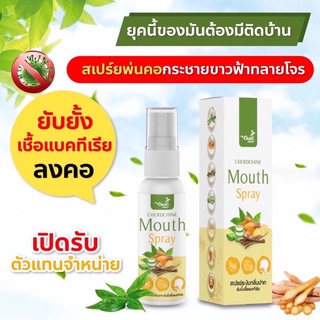 Mouth Spray เเปรย์ระงับกลิ่นปาก ยับยั้งเชื้อแบคทีเรีย