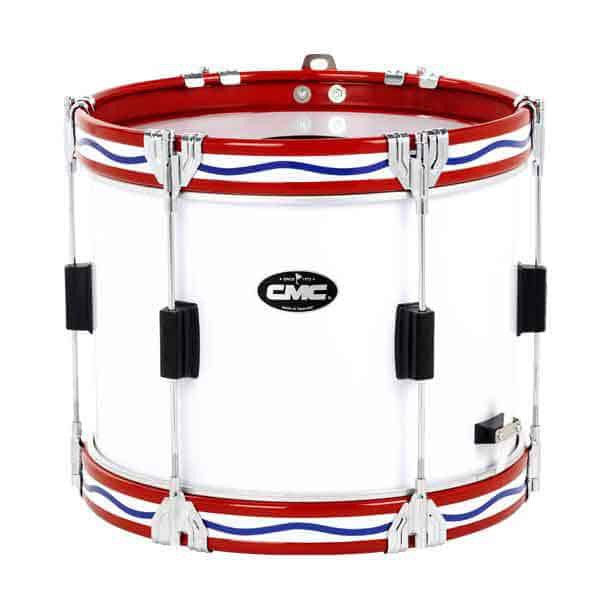 [โค้ดลด1000-฿🔥] กลองพาเหรดเดินแถว CMC ขนาด 10-14 นิ้ว กลองเดินแถว ขอบทำจากเหล็ก พร้อม สายสะพายผ้า / 