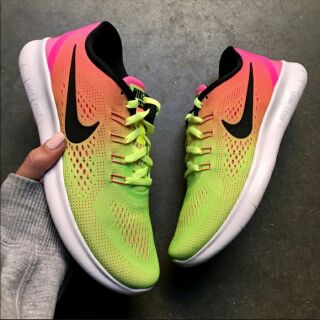 NIKE รองเท้าวิ่ง ลำลอง หญิง NIKE FREE RUN OC. ลิขสิทธิ์แท้  MULTICOLOR