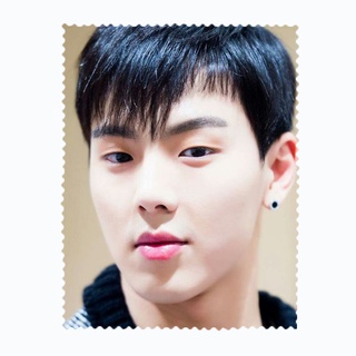 ผ้าเช็ดแว่นตา ผ้าเช็ดแว่น ผ้าเช็ดเลนส์ ผ้าเช็ดจอ นักร้องเกาหลี K-pop Shownu Monsta X  มอนสตาเอ็กซ์ ชยอนู