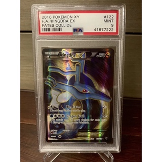 Pokemon Tcg Psa 9 Kingdra Ex 122/124 การ์ดโปเกม่อน