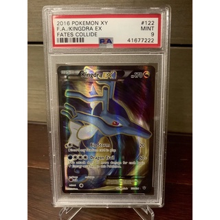 Pokemon Tcg Psa 9 Kingdra Ex 122/124 การ์ดโปเกม่อน