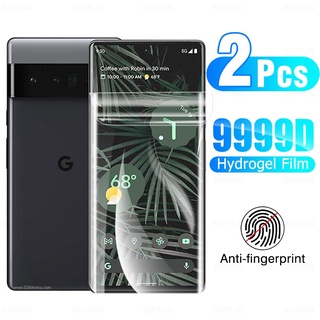 2PCS Soft Hydrogel Protector Film For Google Pixel 6 Pro Full Coverage  Phone Screen Protection Film For Pixel 6Pro 6 Not Glass