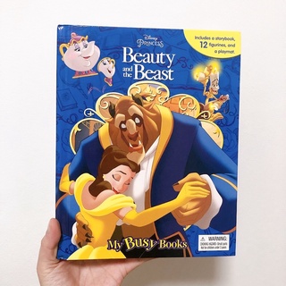 🛒 ส่งต่อ : หนังสือ My Busy Book Disney Princess Beauty and the Beast เล่มใหญ่ สภาพดี