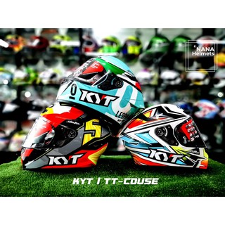 หมวกกันน็อค KYT HELMETS รุ่น TT COUSE ลายนักแข่ง ♥