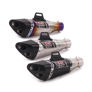 51MM Universal รถจักรยานยนต์ท่อไอเสียท่อ Yoshimura R11 ดัดแปลง Escape Moto สำหรับ Z650 Z900 ER6N CBR1000RR YZF R1 R3 S1000RR SLIP บน