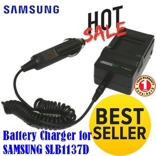 Charger samsung SLB-1137D ใช้สำหรับชาร์จของกล้อง Samsung แบตเตอรี่รุ่น SLB-1137D #1115