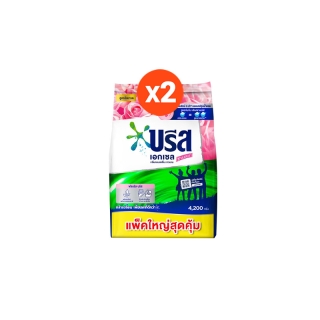 [599.- ลดค่าส่ง] บรีส ผงซักฟอก เอ็กเซล คอมฟอร์ท 4.2 กิโลกรัม X2 Breeze Detergent Comfort 4.2 Kg X2