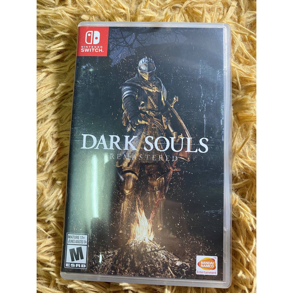 มือ2) Nintendo Switch Dark Souls Remastered แผ่นเกม มือสอง สภาพดี