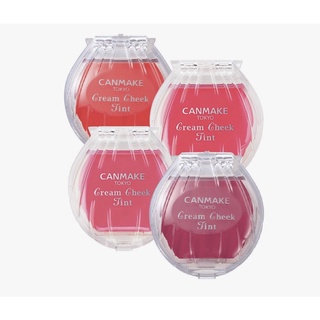 Canmake Cream Cheek Tint แคนเมค  บลัชออนเนื้อเจลใสสูตรทินท์