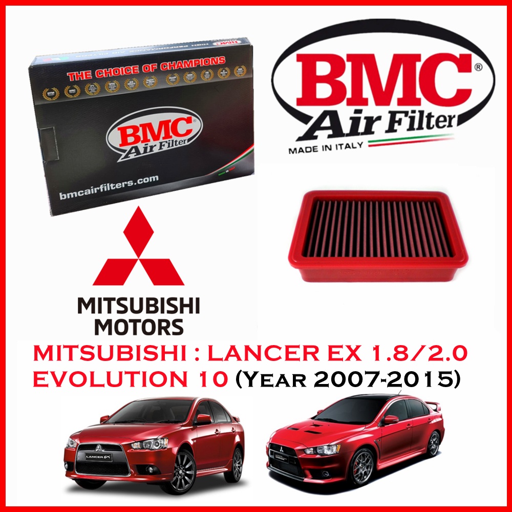 BMC Airfilters® (ITALY) กรองอากาศแต่ง สำหรับ Mitsubishi: Lancer EX 1.8/2.0 EVOLUTION 10 (2007-2015)