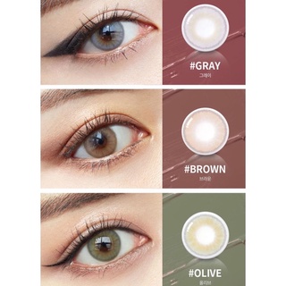 {{พร้อมส่ง}} รายวัน OLENS รุ่น RUSSIAN SMOKY คอนแทคเลนส์เกาหลี