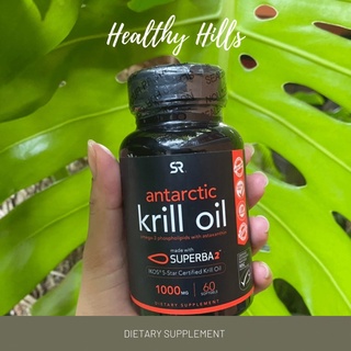 Sports Research SUPERBA 2 Antarctic Krill Oil with Astaxanthin คริลล์ออย 1,000 mg