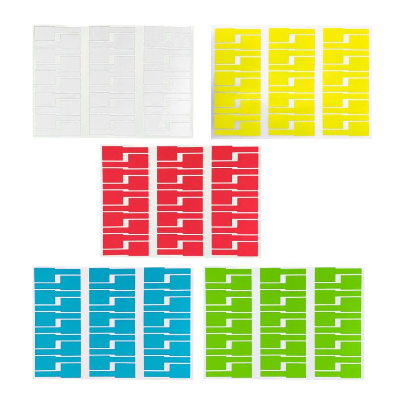 Pcf* สติกเกอร์ฉลากสายเคเบิล กันน้ํา พร้อมเลเซอร์เครื่องพิมพ์ 30 ชิ้น
