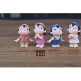 [MC202] ตุ๊กตุ่นจิ๋ว คู่รัก จุ๊บ จุ๊บ 😘 (1 คู่ ราคา 40 บาท)