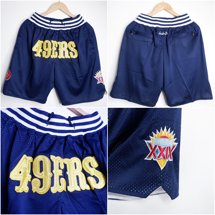 นําเข้า JUSTDON x NFL 49ERS DONGKER กางเกงรุ่นพิเศษ