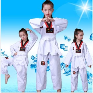 COCO ชุดเทควันโดเด็ก สำหรับเด็กใส่ฝึกซ้อม เสื้อ+กางเกงขายาว รุ่น 320