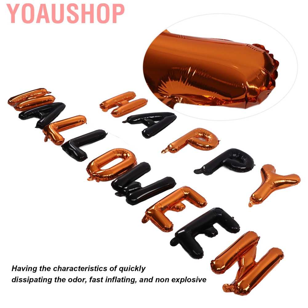 Yoaushop Happy Birthday Balloons Unique Safe Fast Inflating Alphabet ...