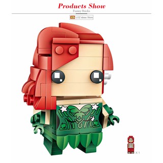 ตัวต่อ Loz Mini Brick Headz ชุด Super Hero Poison Ivy จำนวนตัวต่อ 177 ชิ้น