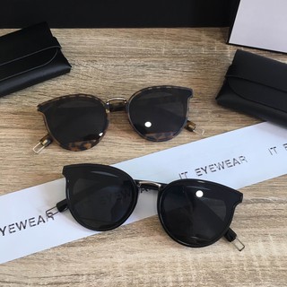 Eyewear_by.tm แว่นกันแดด ทรงสวย  รุ่น PCH 02 สี ดำ , ลายกระ