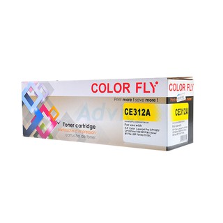 Toner-Re HP 126A-CE312A Y - Color Fly