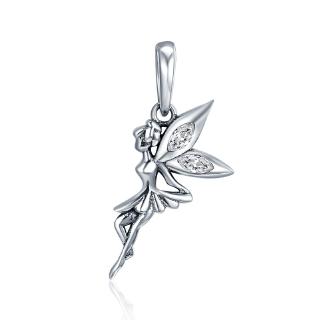 สร้อยข้อมือชุบเงิน bamoer Flower Fairy Charm 925