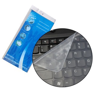 แผ่นซิลิโคนกันน้ำ กันฝุ่นคีย์บอร์ดโน๊ตบุ๊ค Waterproof Laptop Keyboard protective film laptop keyboard