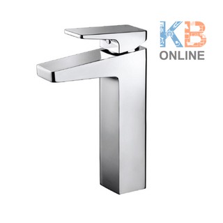 TTLR303FVK-1 ก๊อกผสมอ่างล้างหน้าทรงสูงแบบก้านโยก ไม่มีสะดือ Extended Single Lever Lavatory Faucet without Pop-Up TOTO