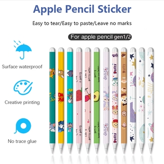 สติ๊กเกอร์กันน้ําสําหรับติดตกแต่ง Apple Pencil