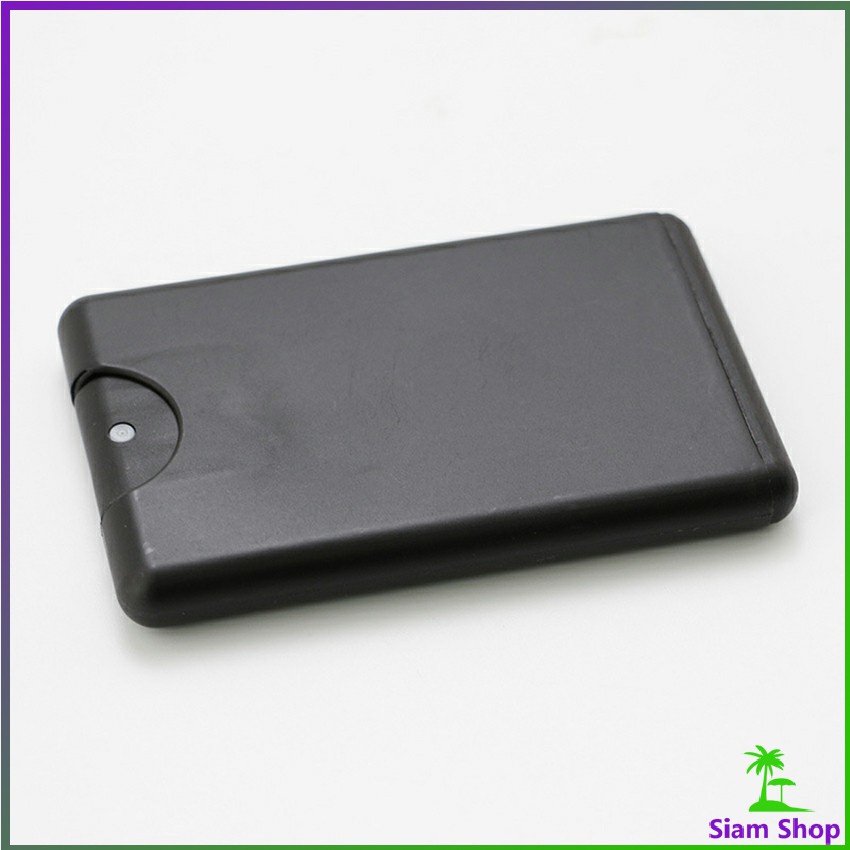 ขวดสเปรย์ทรงการ์ด ใส่น้ำหอม เเอลกอฮอล์ 20ml คุณภาพดี พกพาสะดวก  Card spray bottle