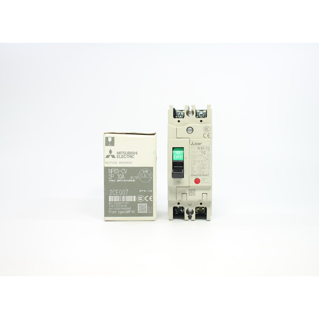 NF63-CV 2P 63A เบรคเกอร์  2P NF63-CV MCCB MITSUBISHI MCCB NF63-CV2P MITSUBISHI