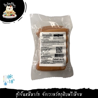 500G/PACK ไส้กรอกรมควัน - แฮมหมู SMOKED CRISPY SAUSAGE - PORK HAM